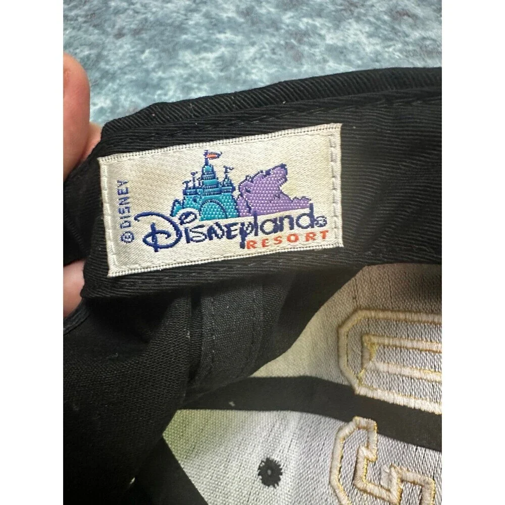 Disney Kids Mickey Mouse Black Cotton Hat with Embroidered Logo